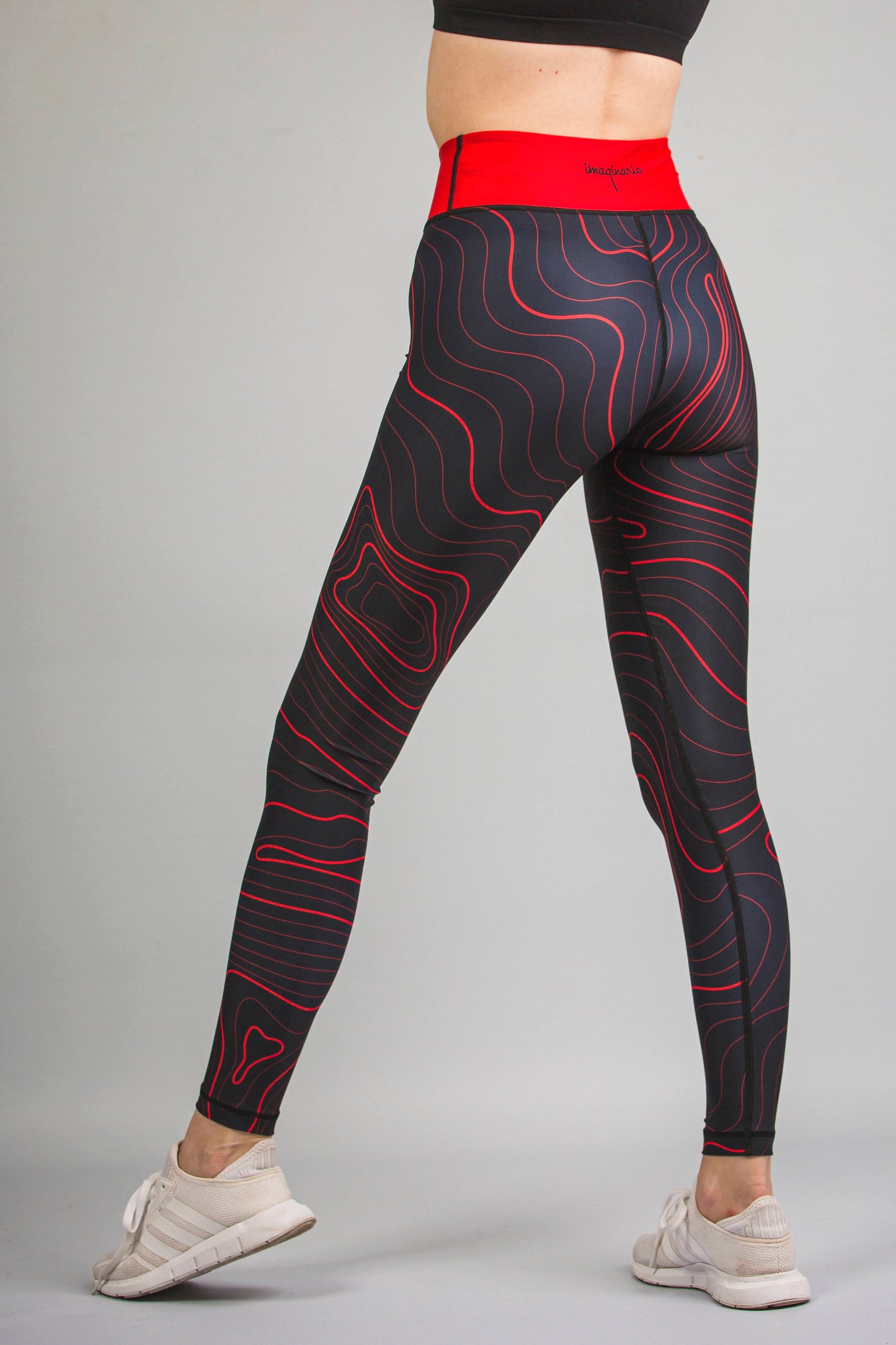 Leggings Red Contour