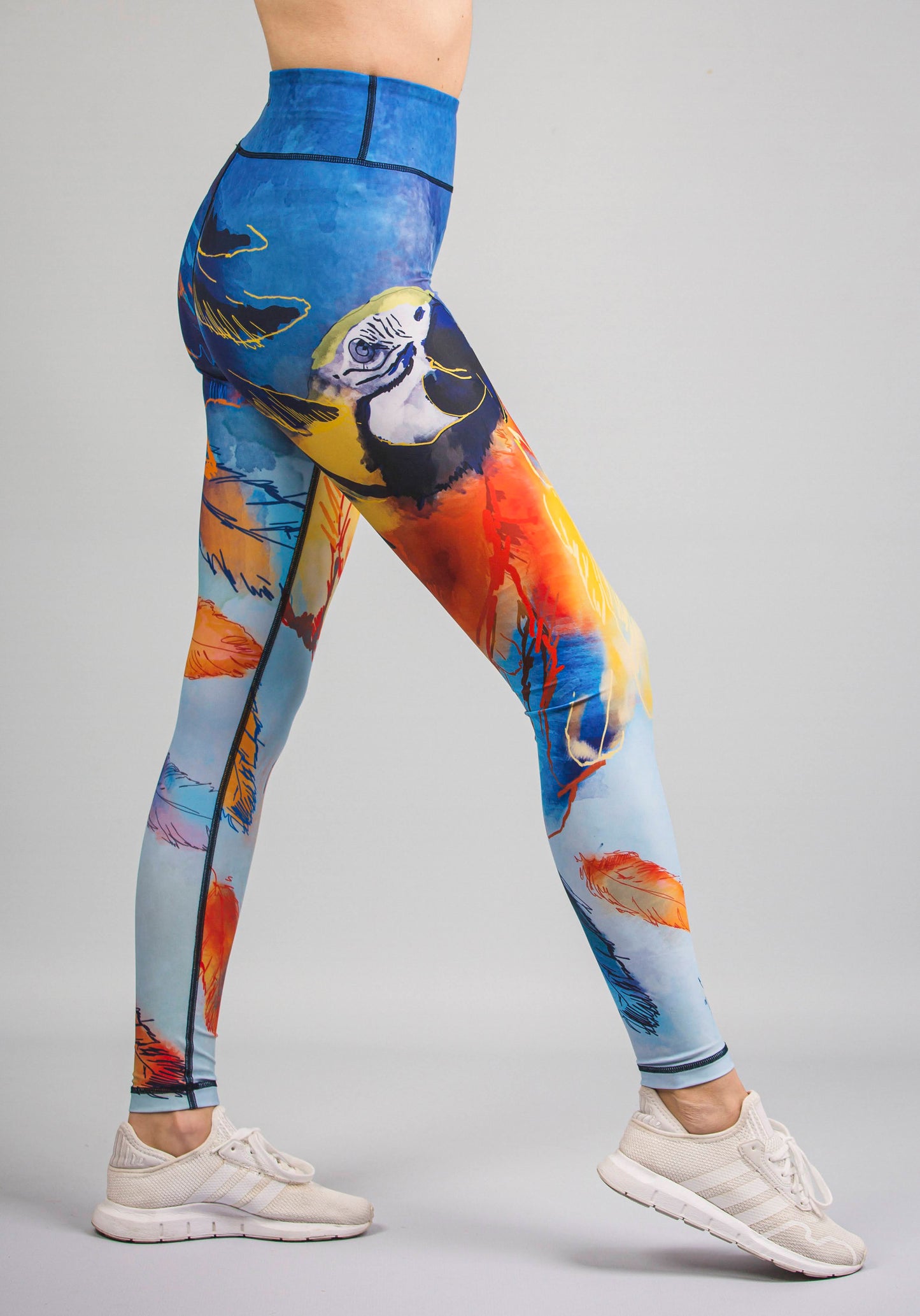 Leggings Pastel Parrot