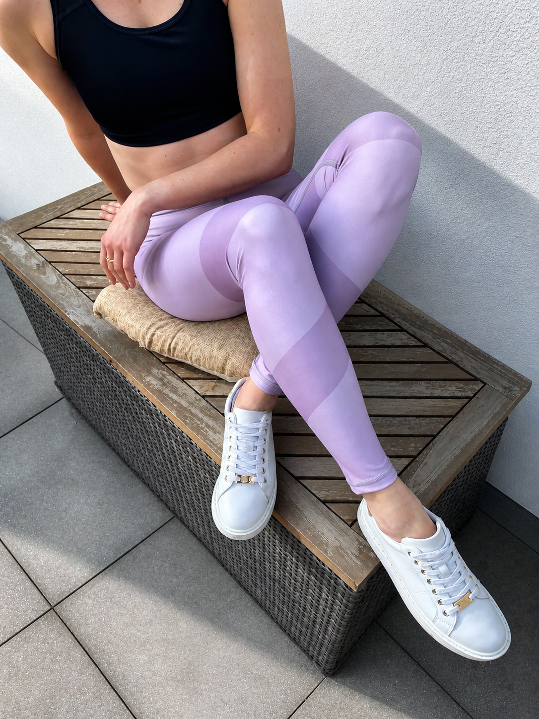 Leggings Pastel Stripes